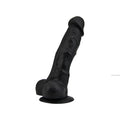 loving-joy-7-inch-realistic-silicone-dildo-with-suction-cup-and-balls-black