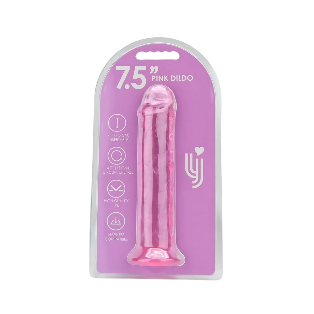 loving-joy-7-5-inch-suction-cup-dildo-pink