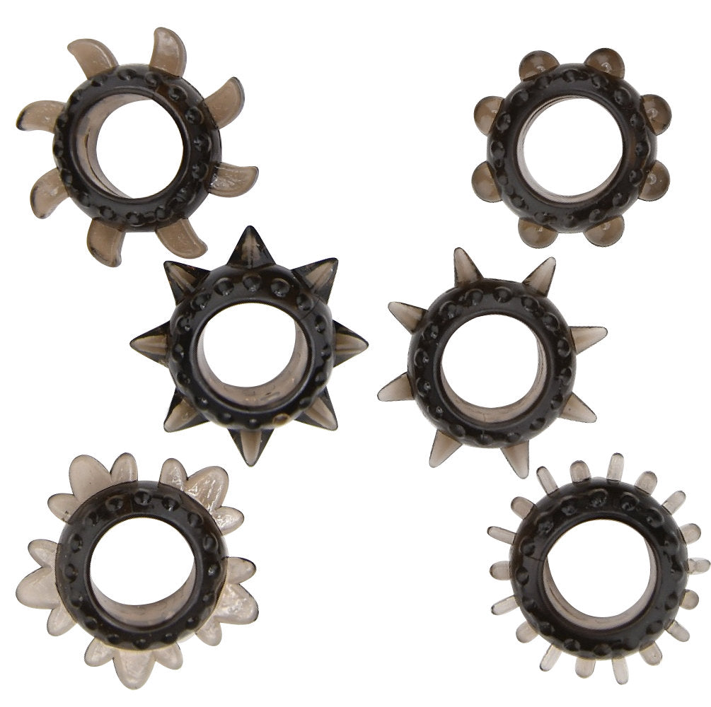 loving-joy-textured-cock-ring-set-6-pack