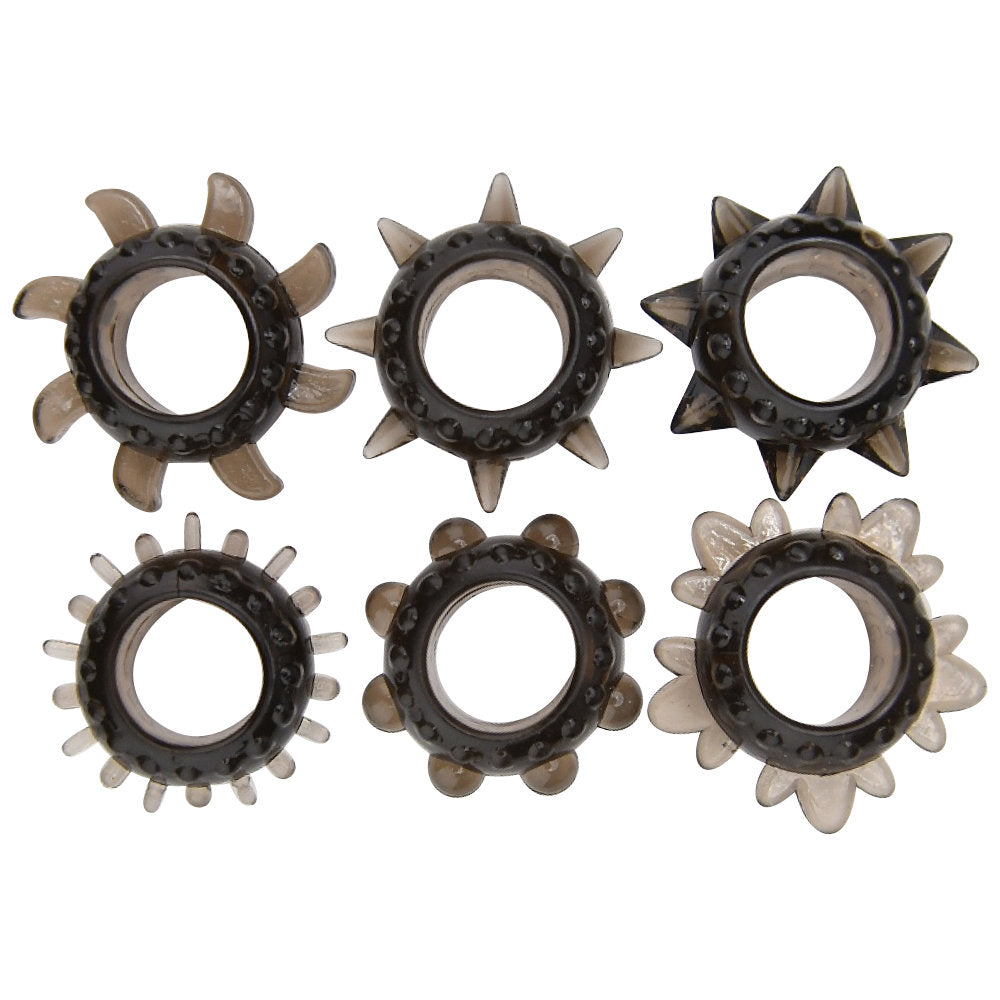 loving-joy-textured-cock-ring-set-6-pack