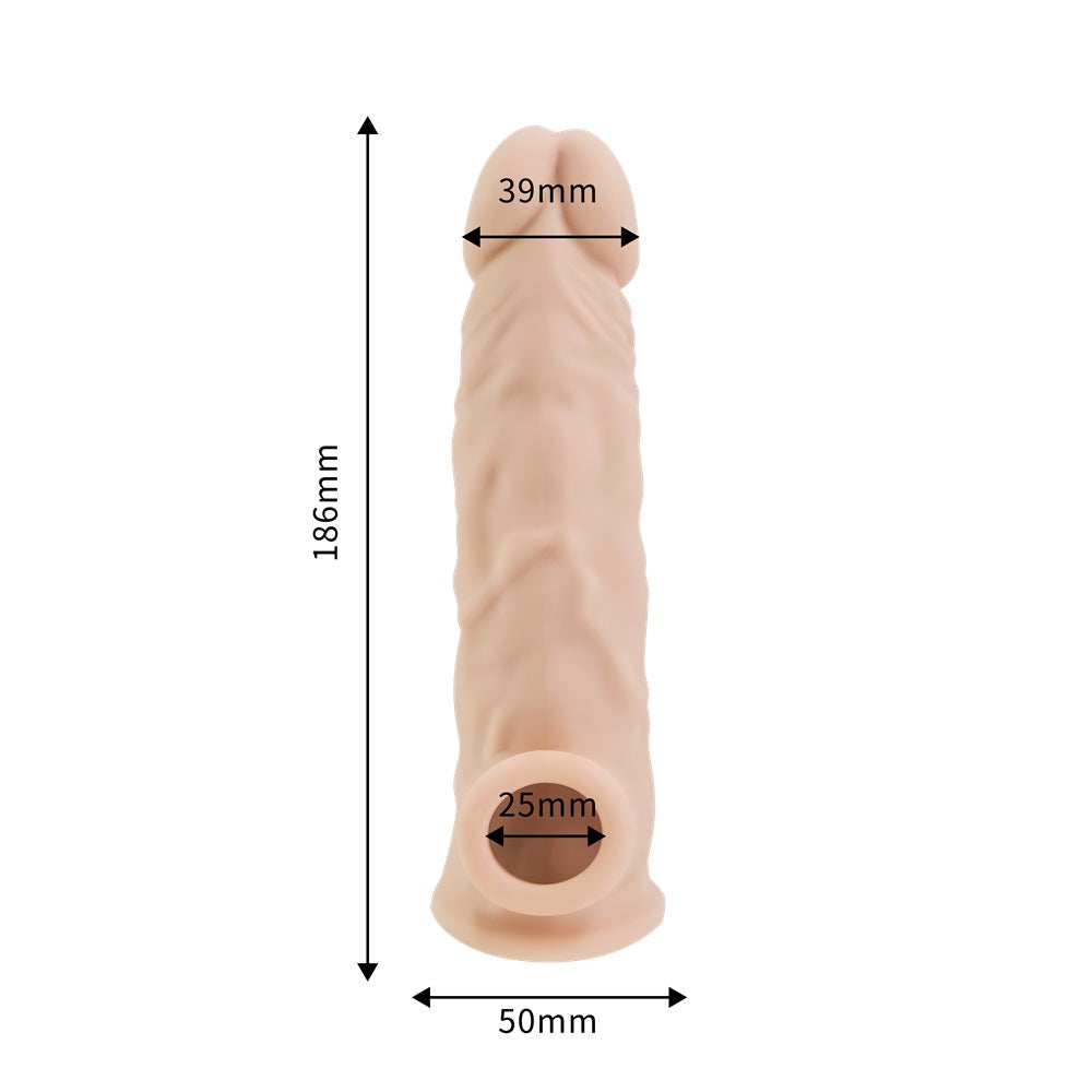 rev-sleeves-7-5-inch-girthy-realistic-silicone-penis-extension-sleeve