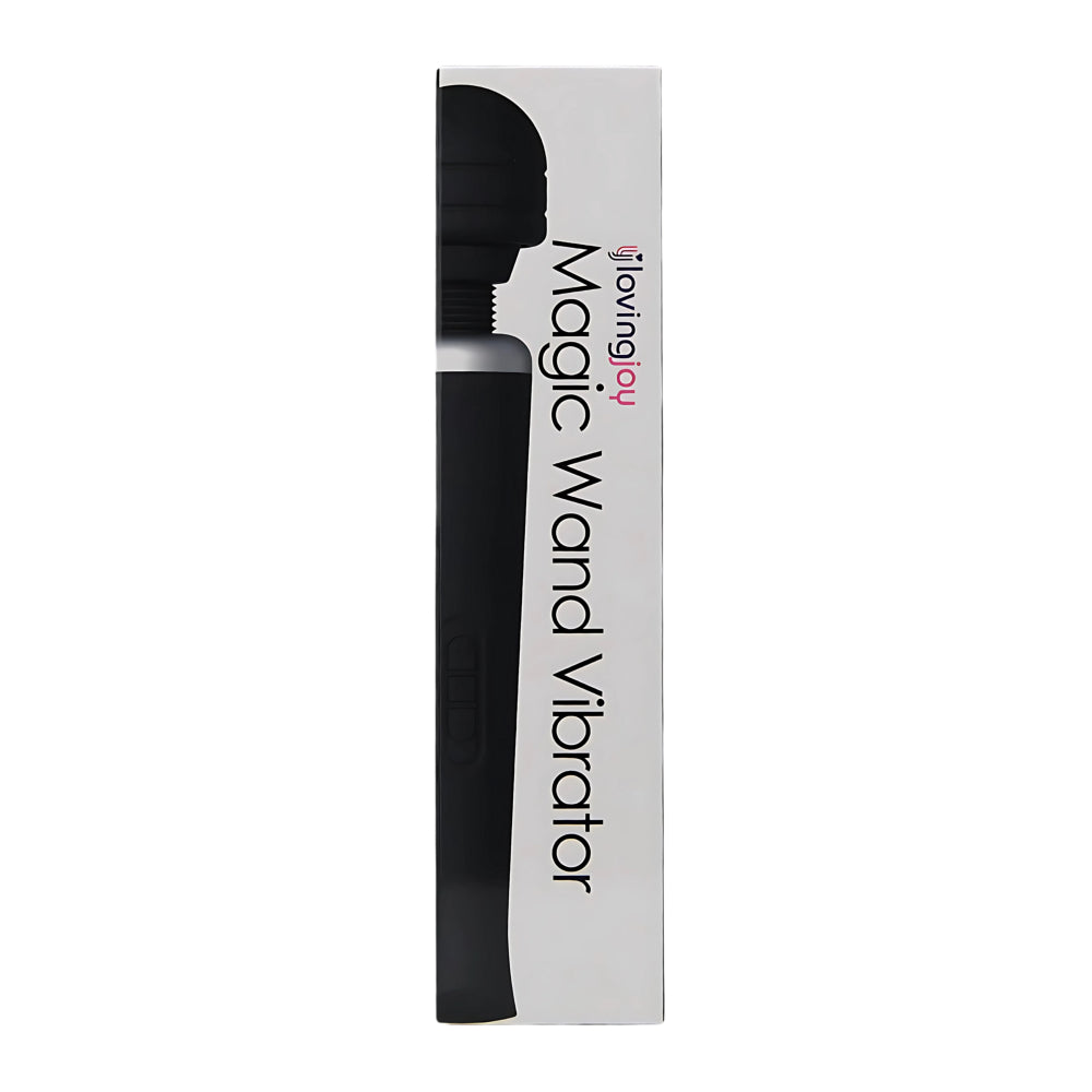 loving-joy-rechargeable-magic-wand-vibrator-black