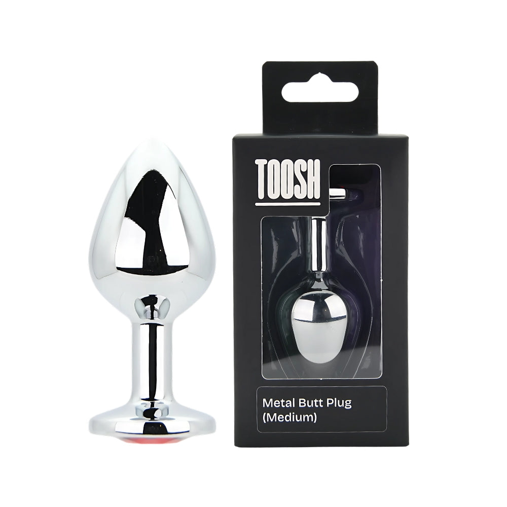 toosh-silver-metal-butt-plug-medium-red-stone