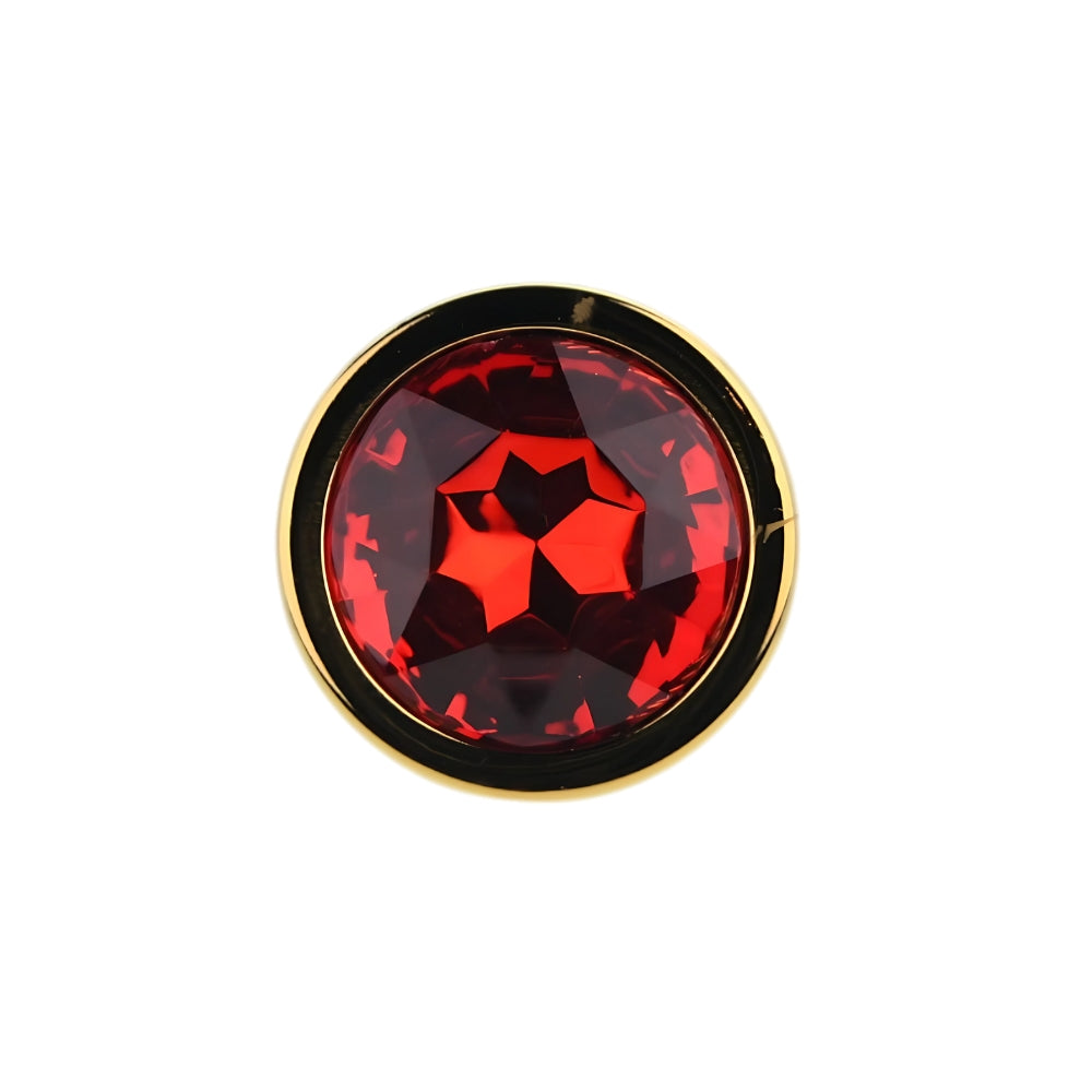 toosh-gold-metal-butt-plug-medium-red-stone