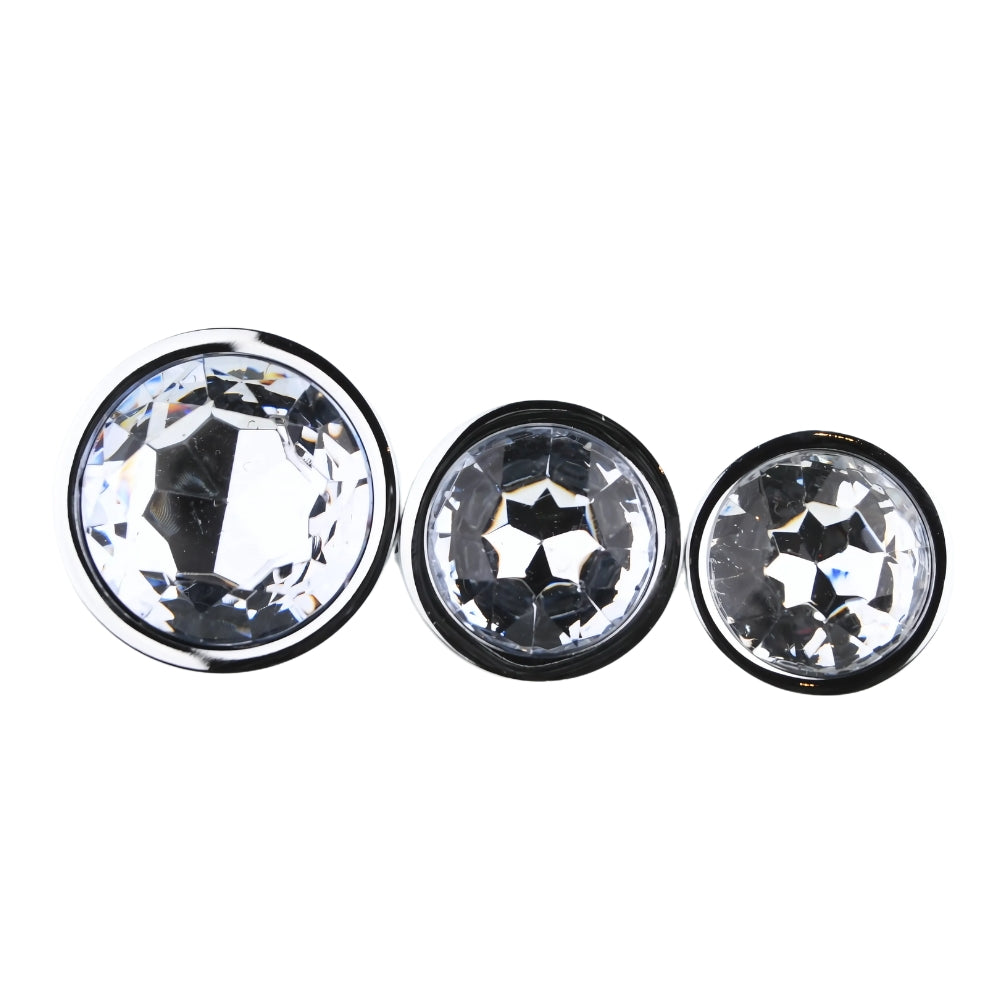 toosh-metal-butt-plug-silver-set-of-3-clear-stone