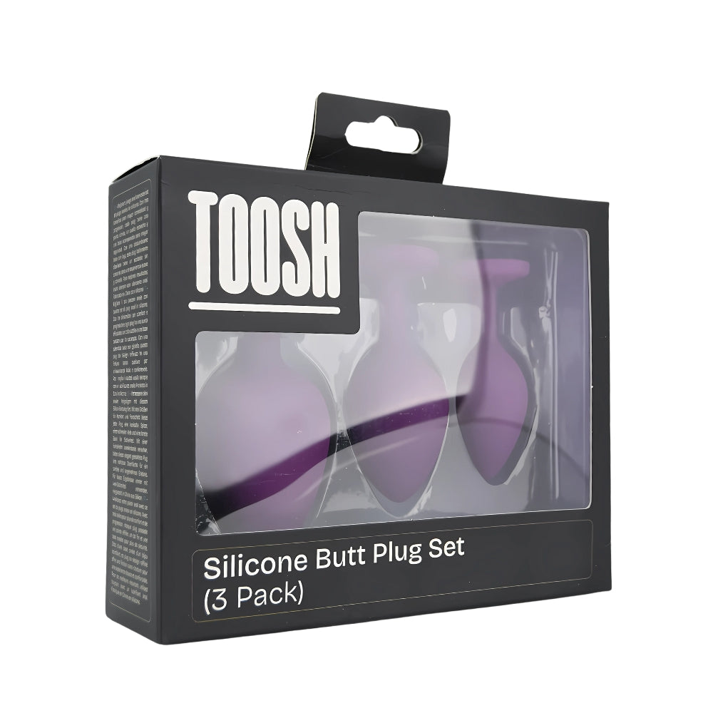 toosh-silicone-butt-plug-purple-set-of-3-clear-stone