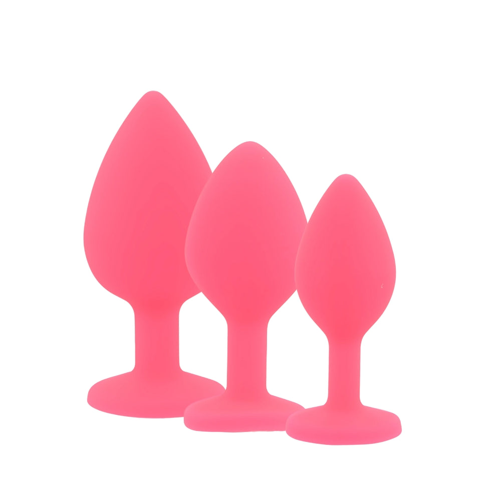 toosh-silicone-butt-plug-pink-set-of-3-clear-stone