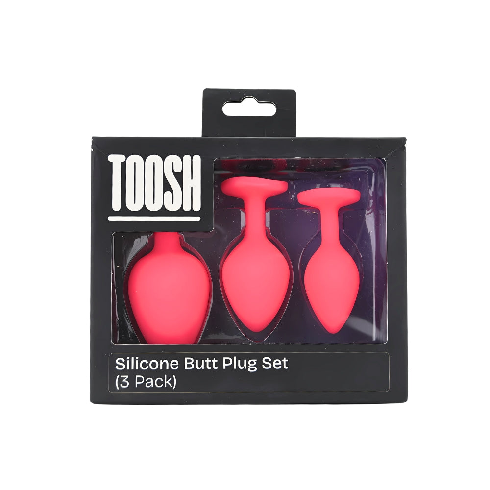 toosh-silicone-butt-plug-pink-set-of-3-clear-stone