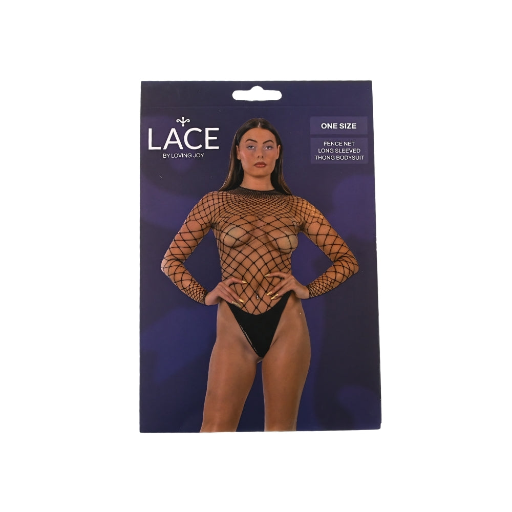 lace-by-lj-fence-net-long-sleeved-thong-bodysuit-black