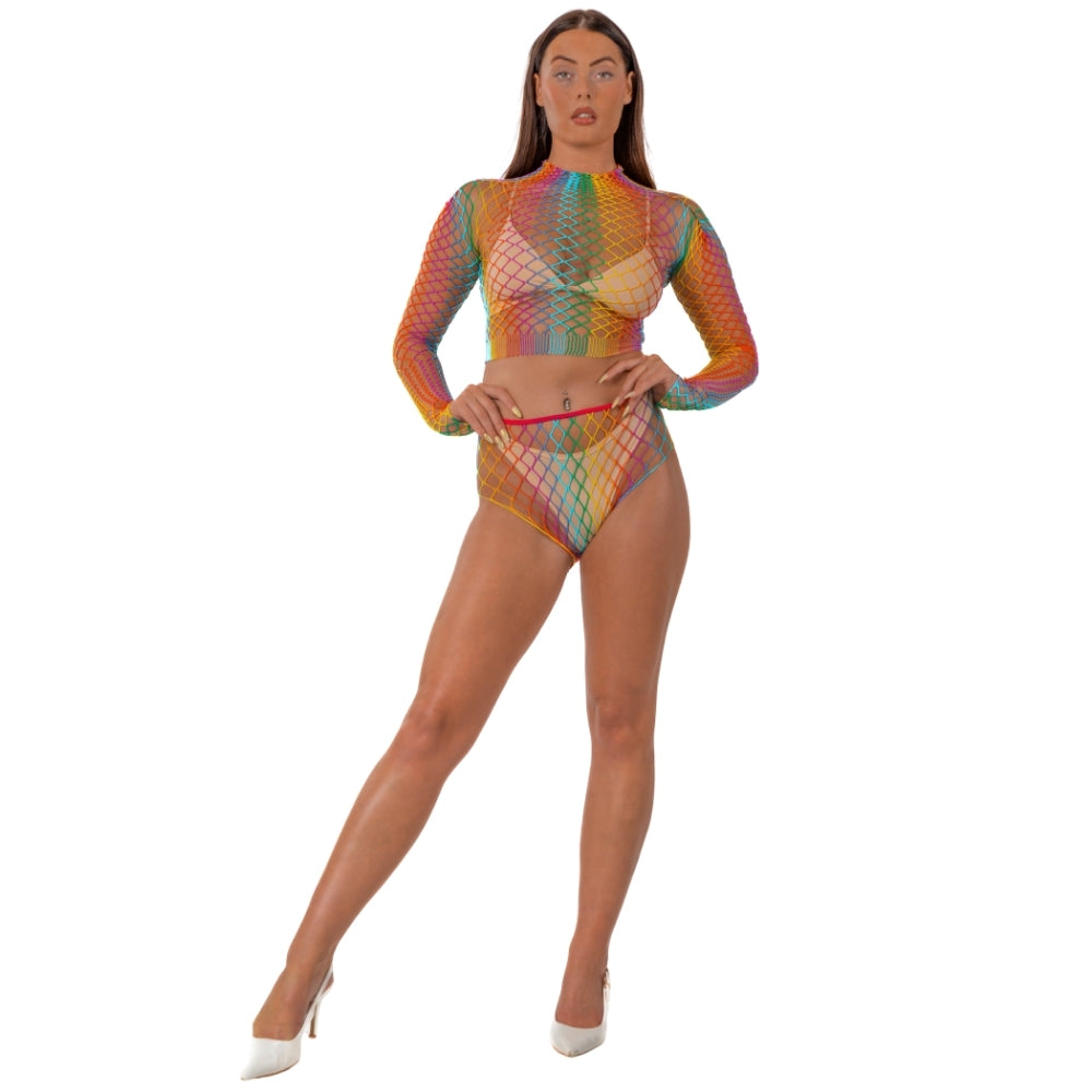 lace-by-lj-rainbow-fence-net-crop-top-and-bottoms
