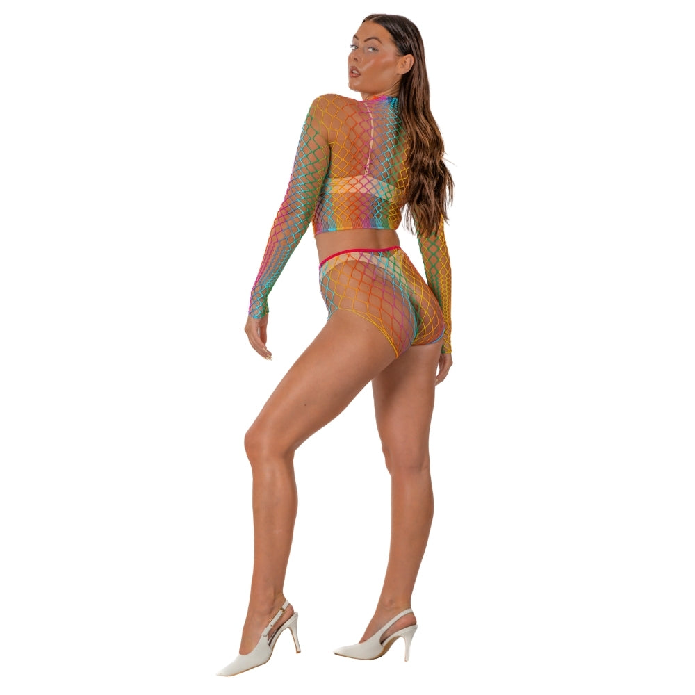 lace-by-lj-rainbow-fence-net-crop-top-and-bottoms