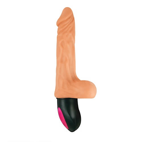 realistic-warming-6-5-inch-vibrating-dildo-with-balls-flesh