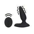 smooth-vibrating-anal-plug-with-remote-control-black
