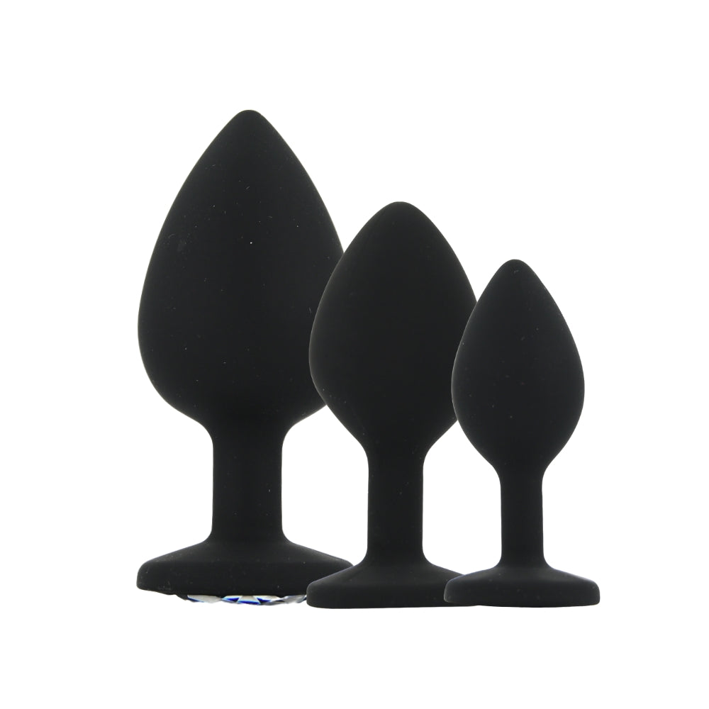 toosh-silicone-butt-plug-black-set-of-3-clear-stone